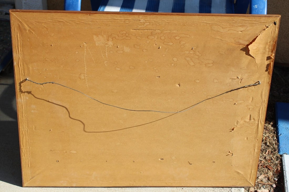 R. Crandall Mid Century Modernist Figures Lithograph The Autumn Swing #6/8 - 7