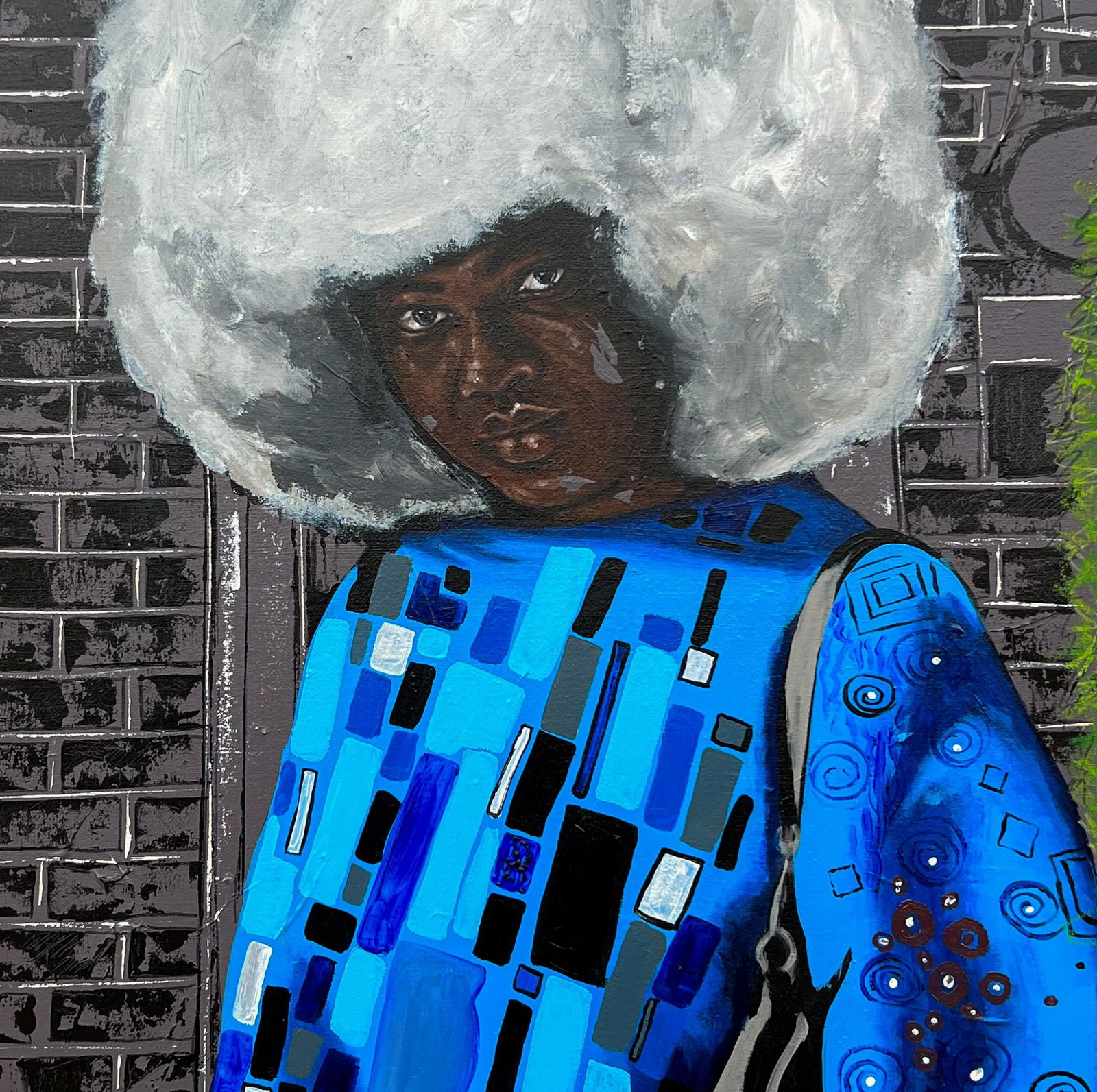 Eyitayo Alagbe , Finding Solace in Foreign Soil 1 - 21st Century, Contemporary, Portrait, Women, - 7