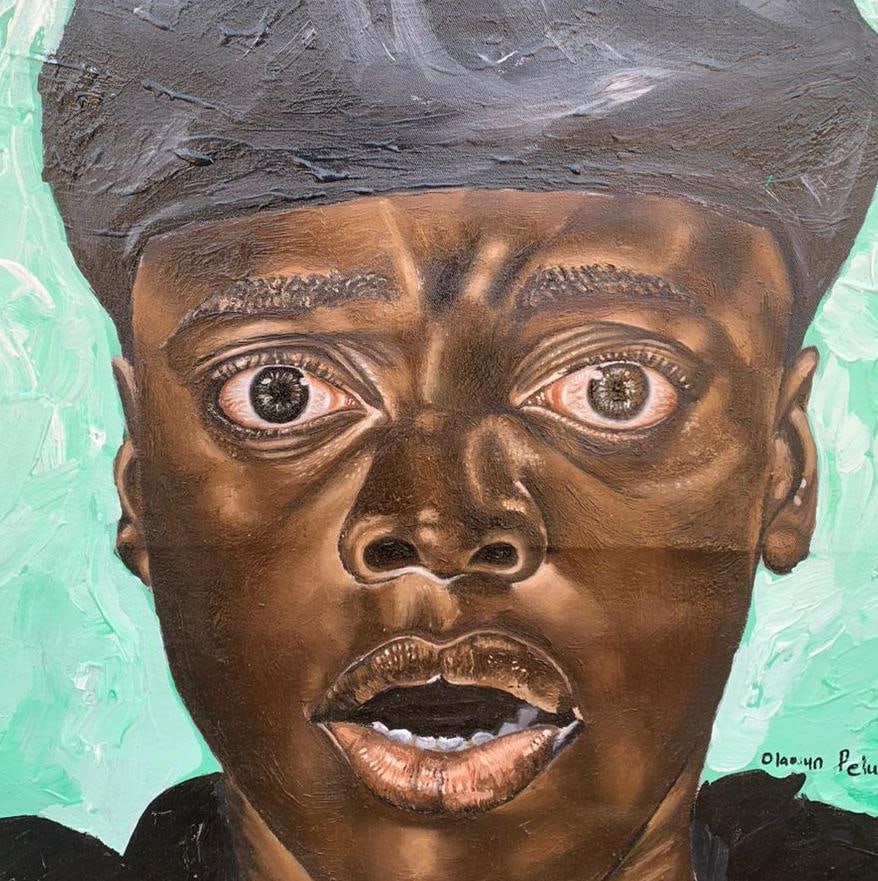 Olaosun Oluwapelumi, This Shall Pass 1 - 21st Century, Contemporary, Figurative Portrait, Men, - 7