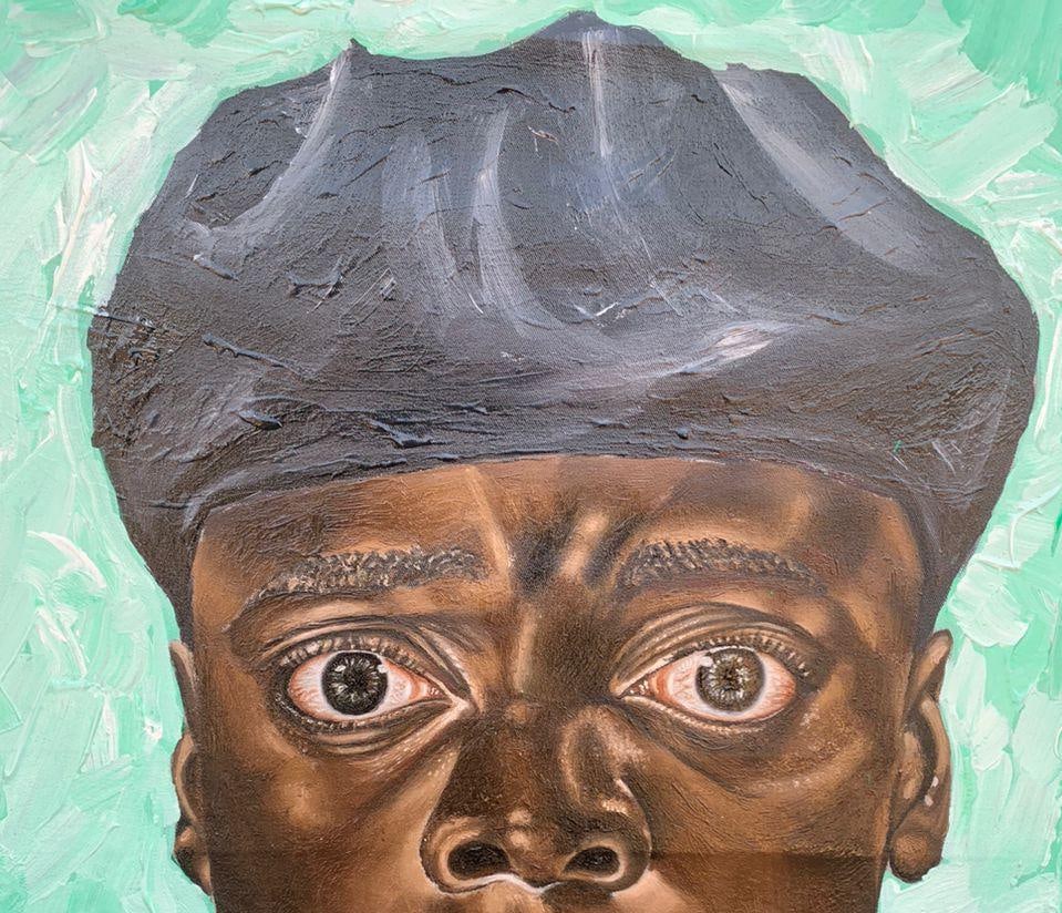 Olaosun Oluwapelumi, This Shall Pass 1 - 21st Century, Contemporary, Figurative Portrait, Men, - 9