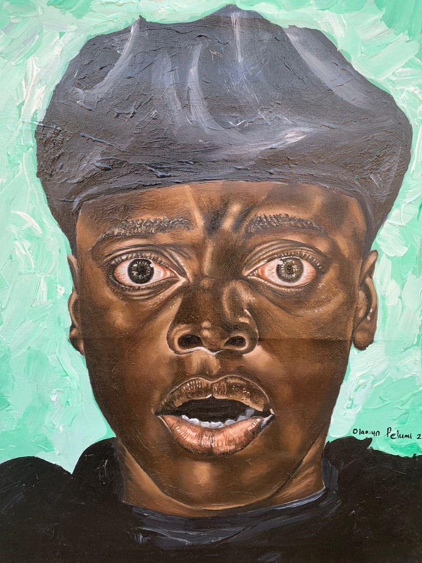 Olaosun Oluwapelumi, This Shall Pass 1 - 21st Century, Contemporary, Figurative Portrait, Men, - 4