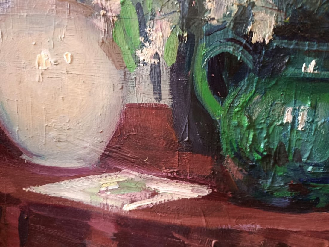 Oil painting Flowers from the garden Alexey Shovkunenko - 8