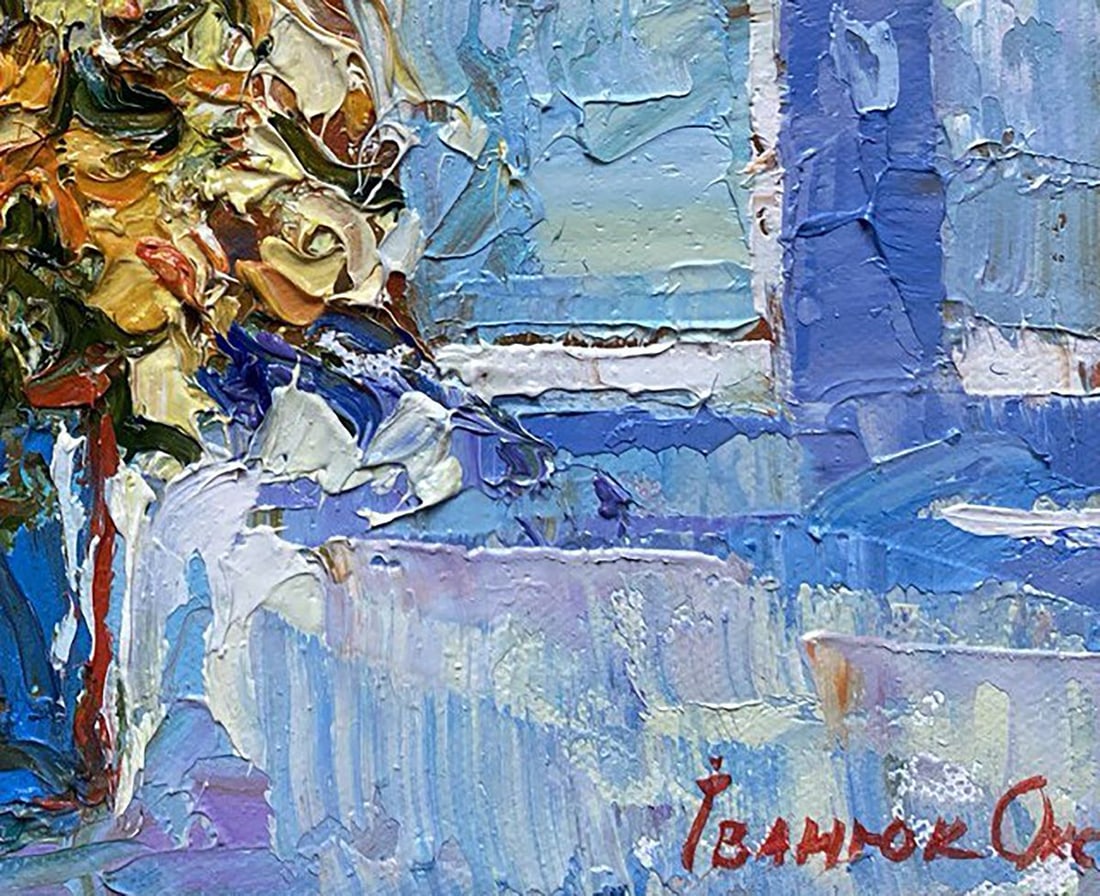 Oil painting Spring flowers Oksana Ivanyuk - 4