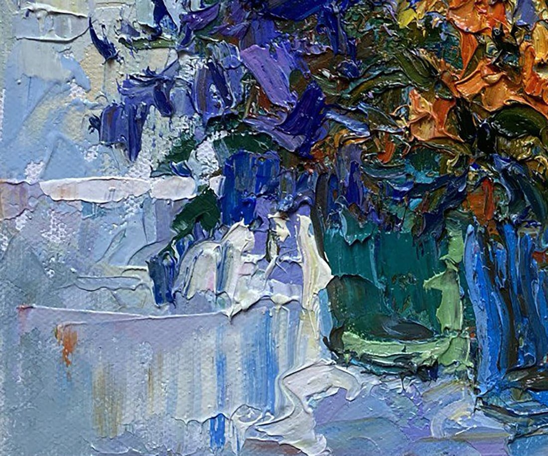 Oil painting Spring flowers Oksana Ivanyuk - 5