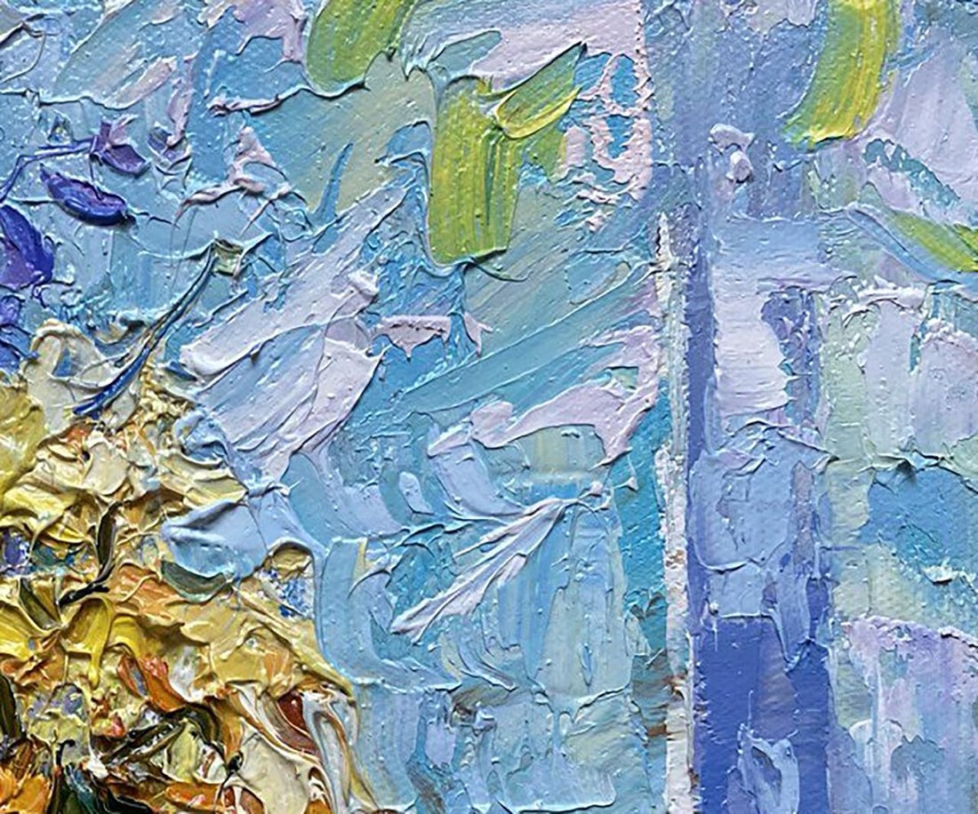Oil painting Spring flowers Oksana Ivanyuk - 6