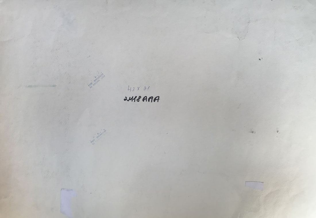 Gouache painting Kettle on the table Unknown artist - 11