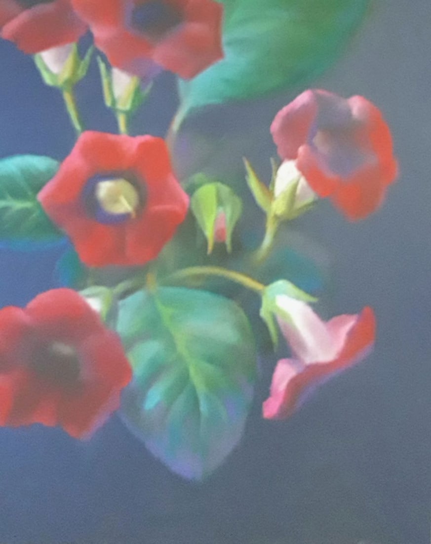 Pastel painting Gloxinia Serdyuk Boris Petrovich - 6
