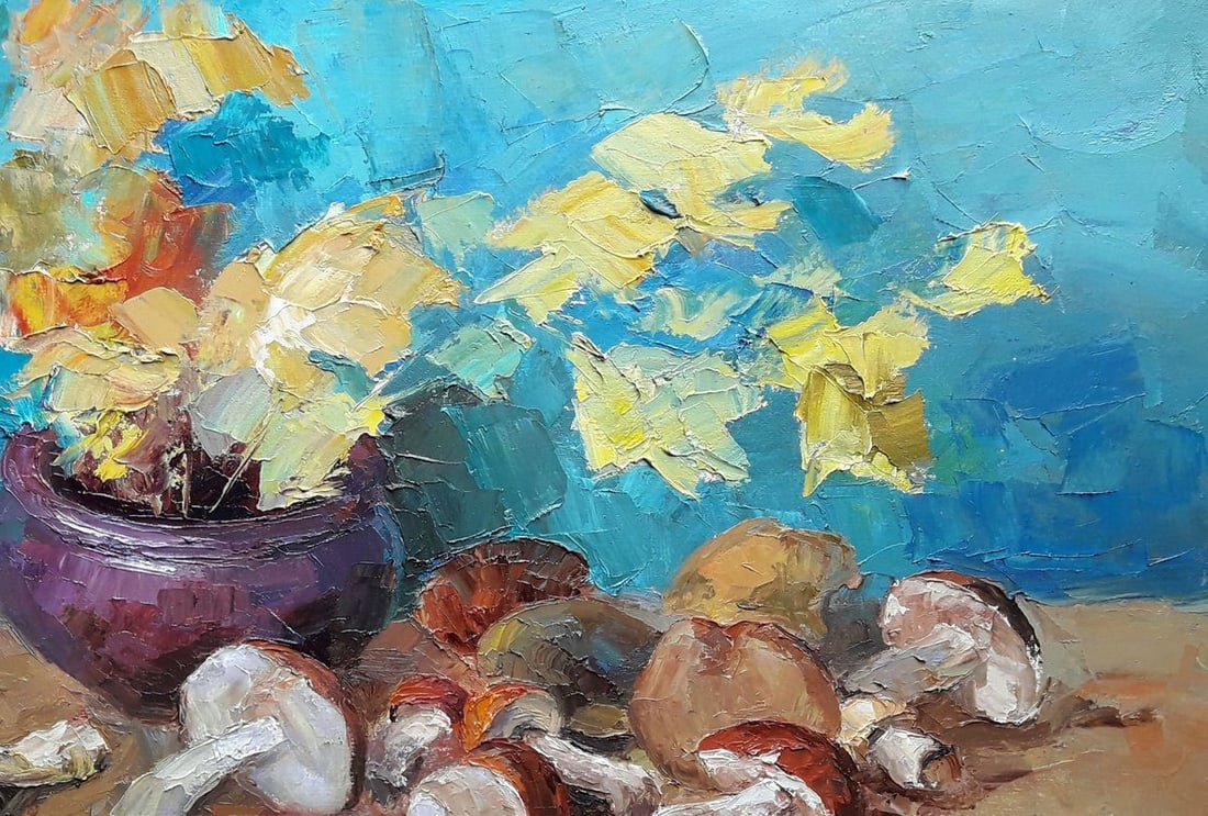 Oil painting Mushroom time Serdyuk Boris Petrovich - 4