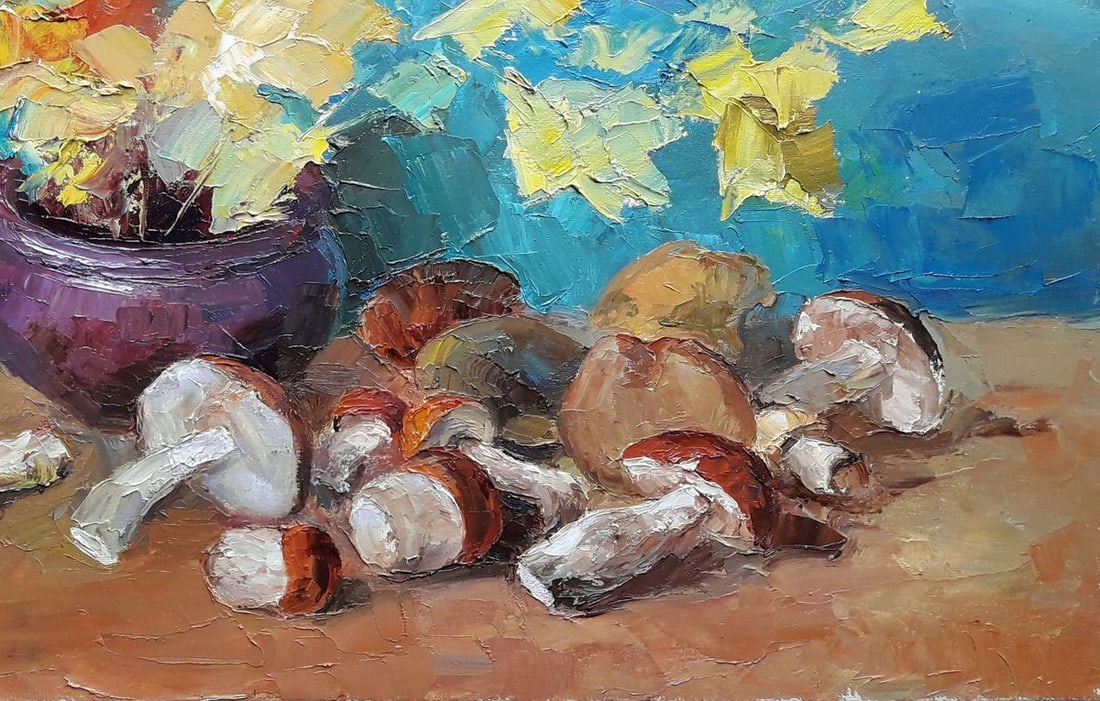 Oil painting Mushroom time Serdyuk Boris Petrovich - 6