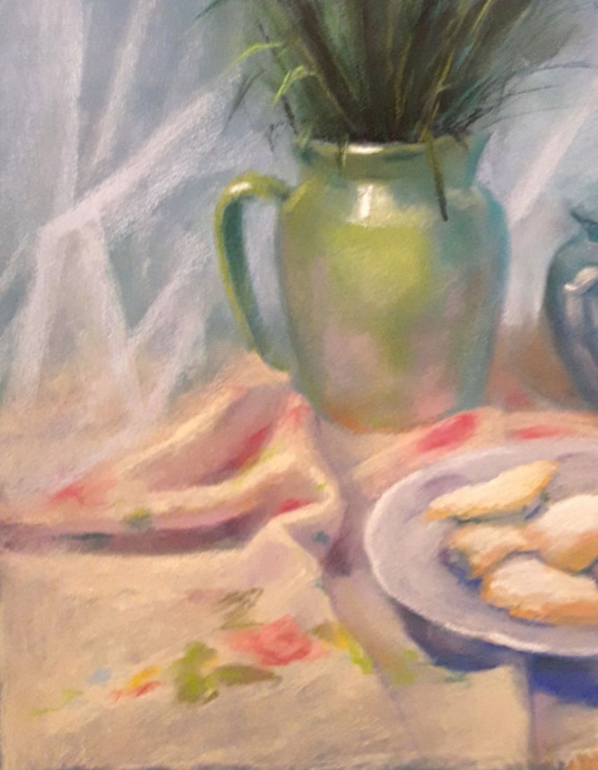 Pastel painting Cornflowers Serdyuk Boris Petrovich - 4