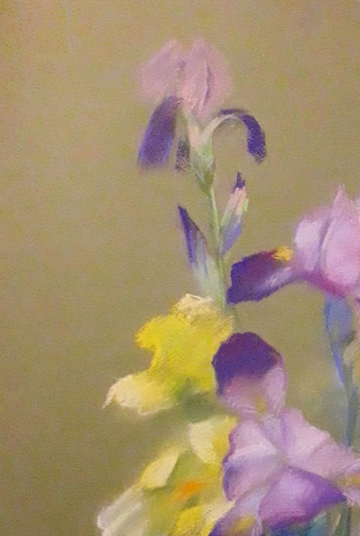 Pastel painting Gladiolus Serdyuk Boris Petrovich - 2