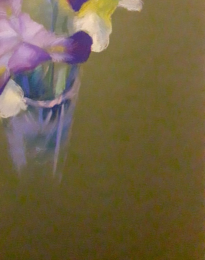 Pastel painting Gladiolus Serdyuk Boris Petrovich - 5