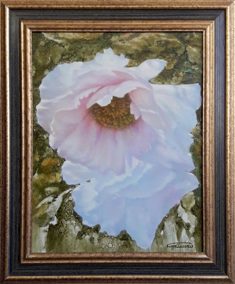 Oil painting Tree peony Korkishko Vasily (1 of 6)