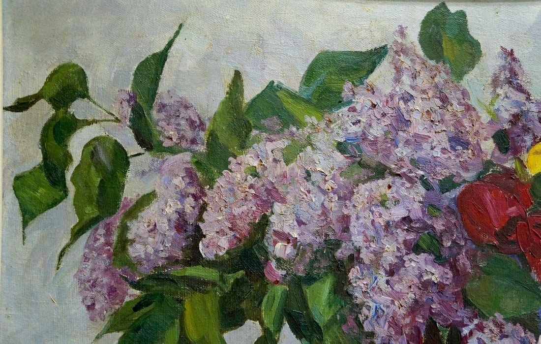 Oil painting Lilac - 3
