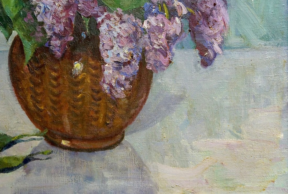 Oil painting Lilac - 5