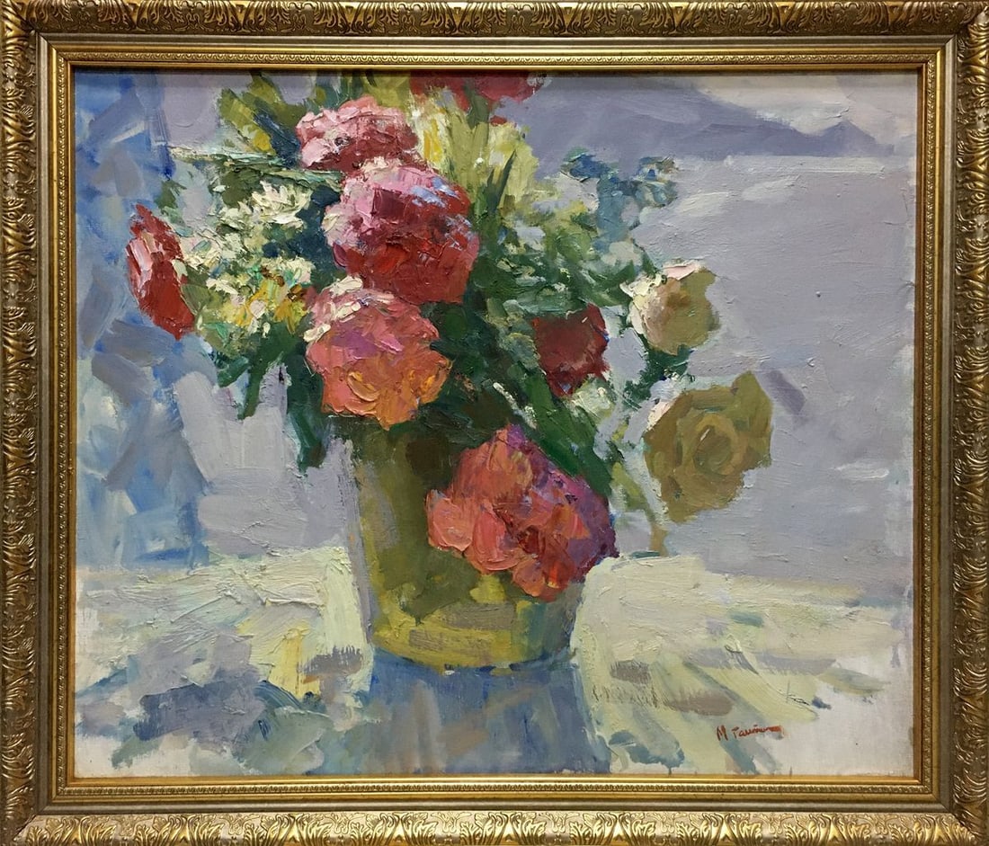 Oil painting Still life Gantman Moses Faybovich (1 of 13)