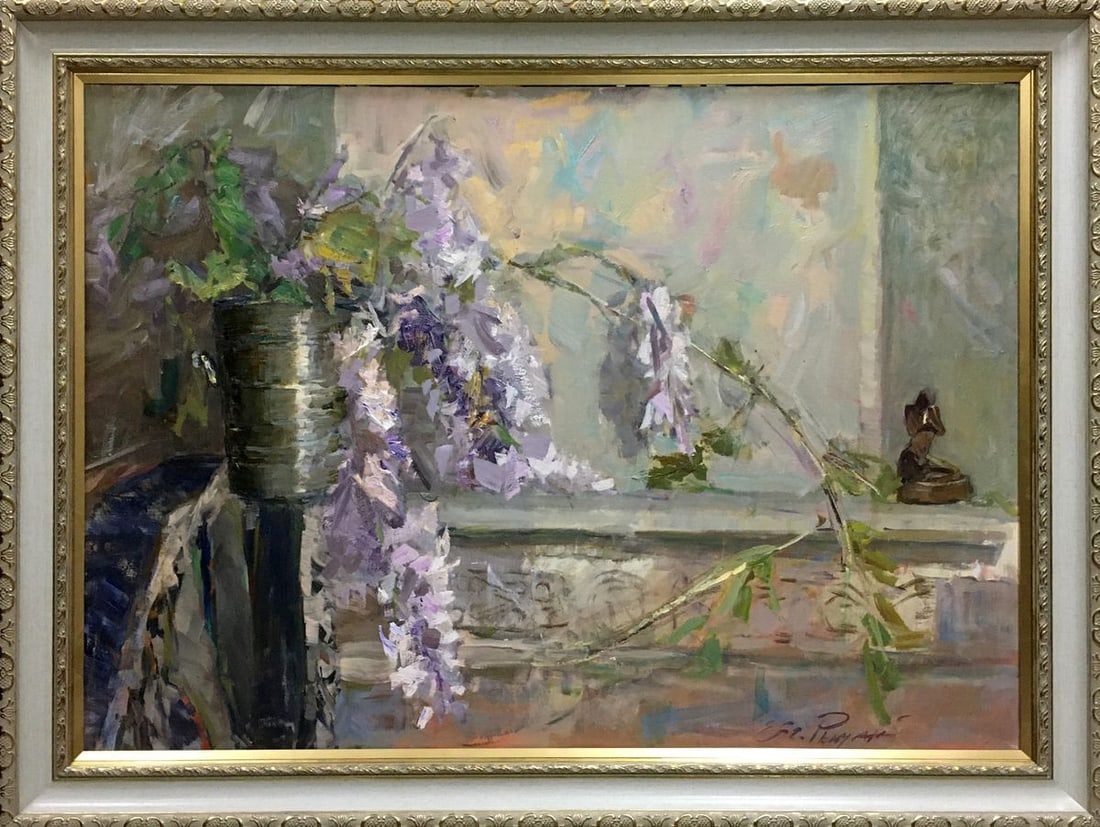 Oil painting Lilac Ryman Evgeny Nikolaevich (1 of 11)