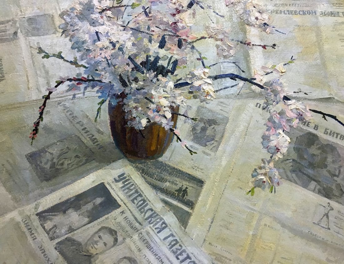 Oil painting Flower on the table Spornikov Boris Alexandrovich - 3