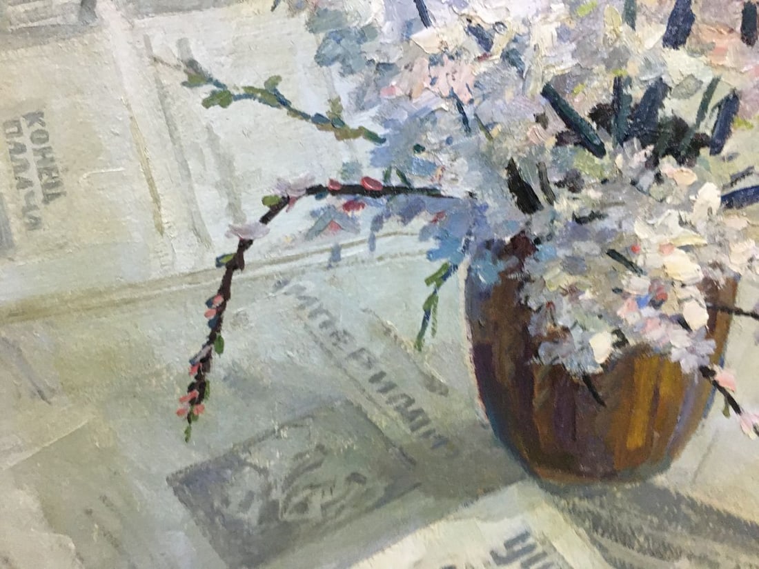 Oil painting Flower on the table Spornikov Boris Alexandrovich - 9