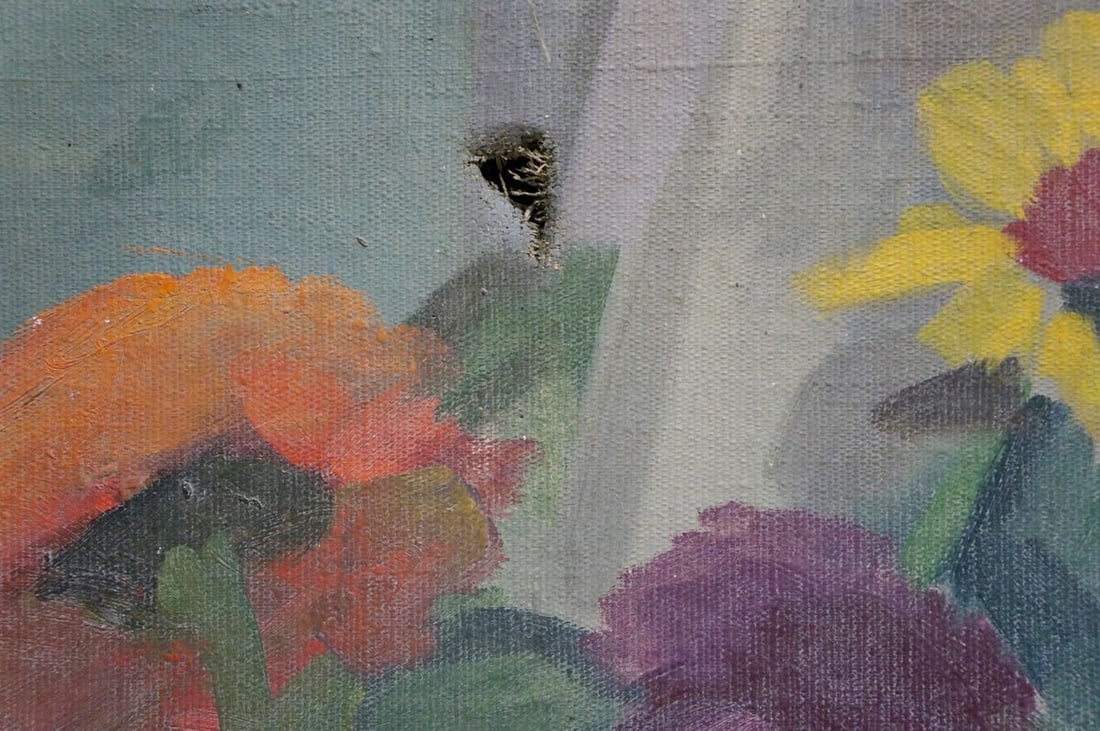 Oil painting Flowers - 5