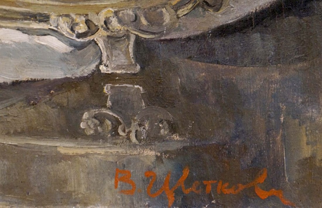 Oil painting Roses and oranges Tsvetkova V. P. - 6