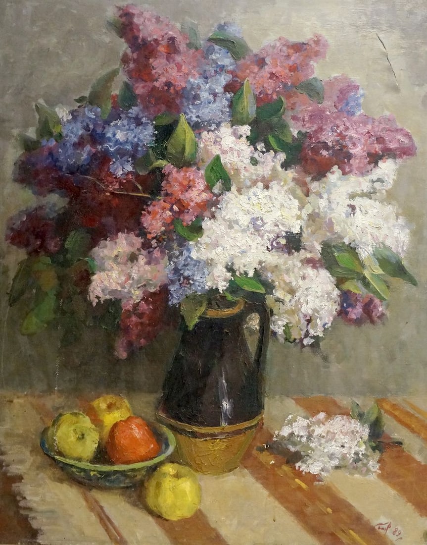Oil painting Still life Andrey Andreevich Sinitar (1 of 8)