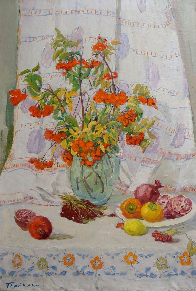 Oil painting Still life Kapkanets Tamara Nikitichna (1 of 8)