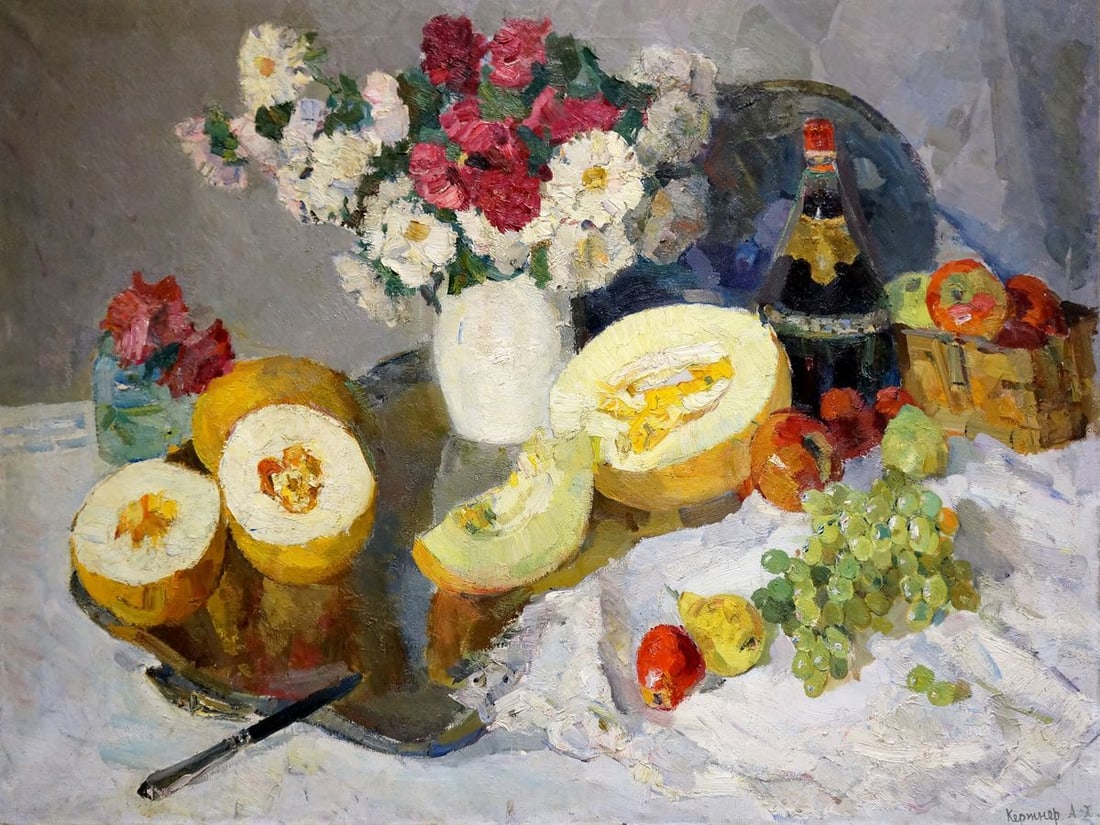 Oil painting Still life Kerzhner Alexander Haskelevich (1 of 12)