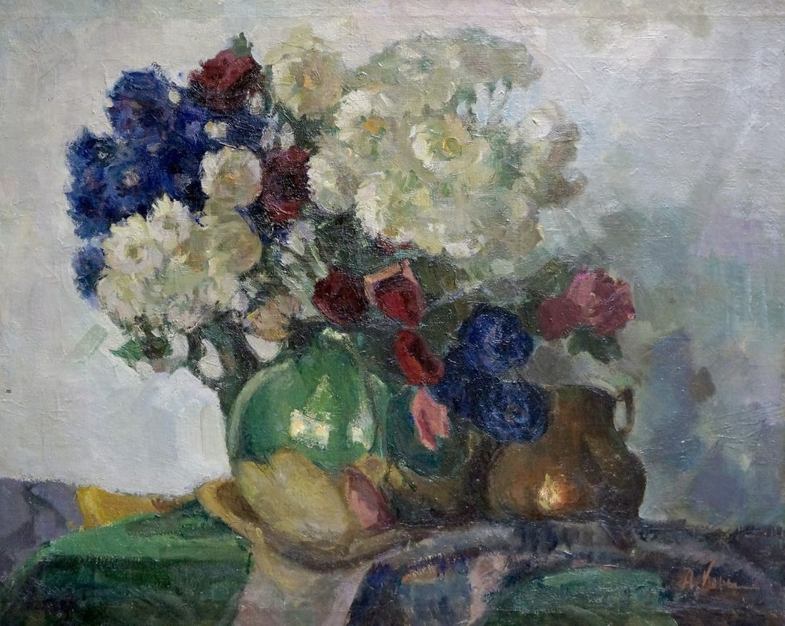 Oil painting Flowers A. Korykhina (1 of 8)