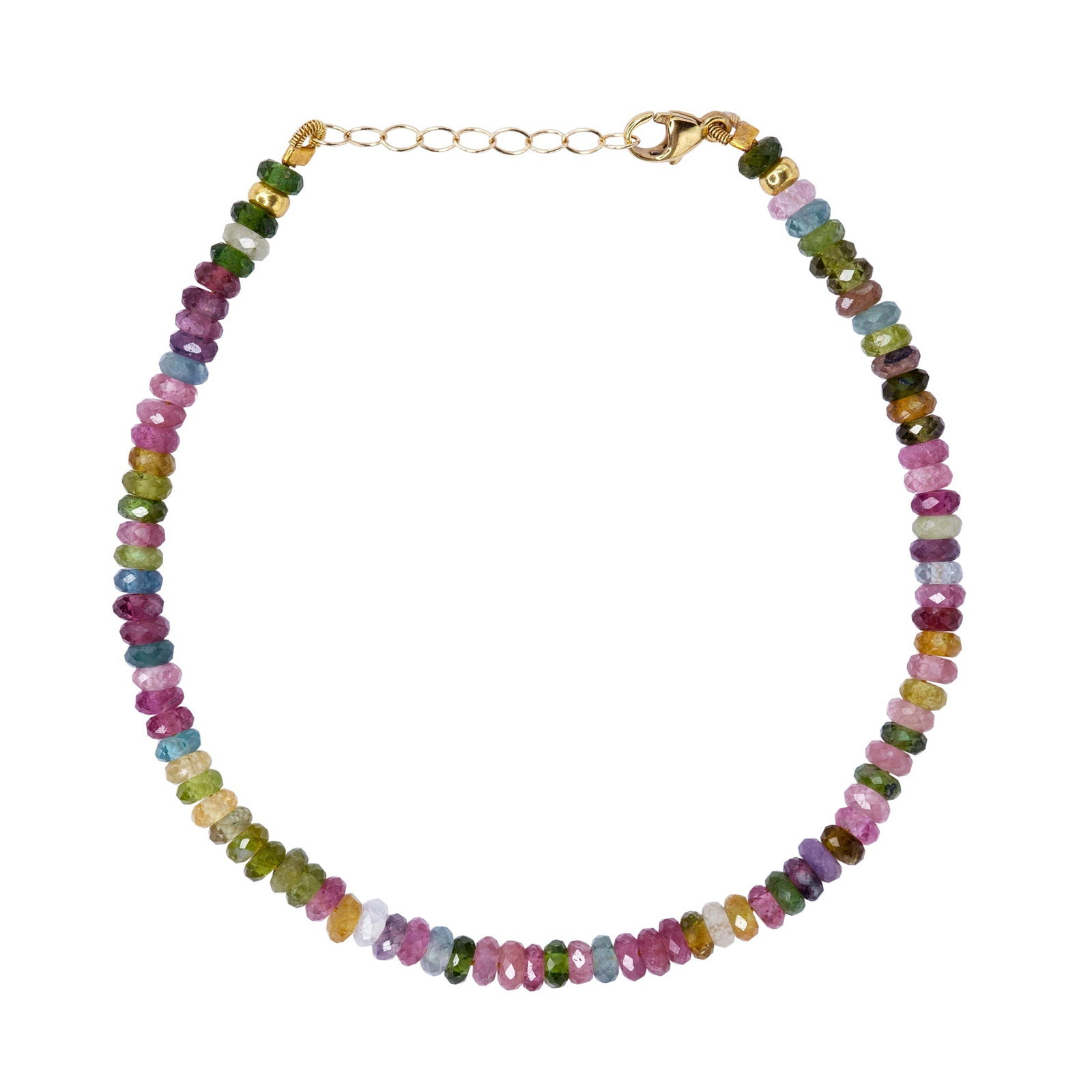 Birthstone October Watermelon Tourmaline 14K Gold Bracelet: Title:Birthstone October Watermelon Tourmaline 14K Gold Bracelet Description:Embrace the vibrant duality of life with this watermelon tourmaline bracelet, a playful yet elegant reminder to find balanc