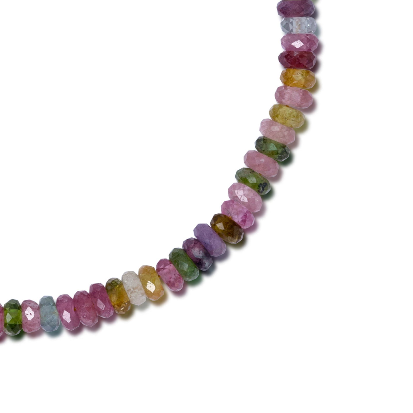 Birthstone October Watermelon Tourmaline 14K Gold Bracelet - 5