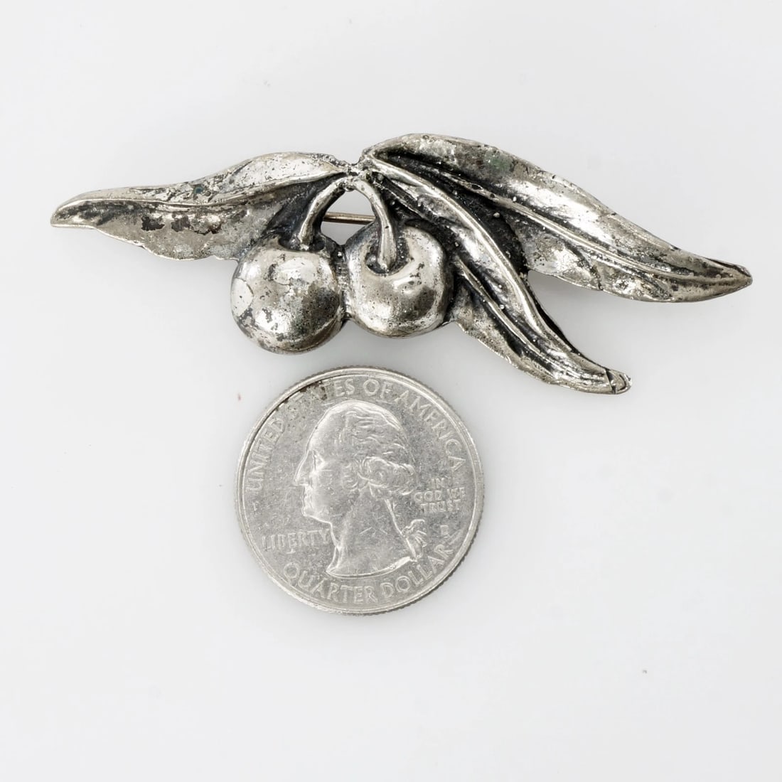 Vintage Brockraft Signed Sterling Brooch Pin - 4