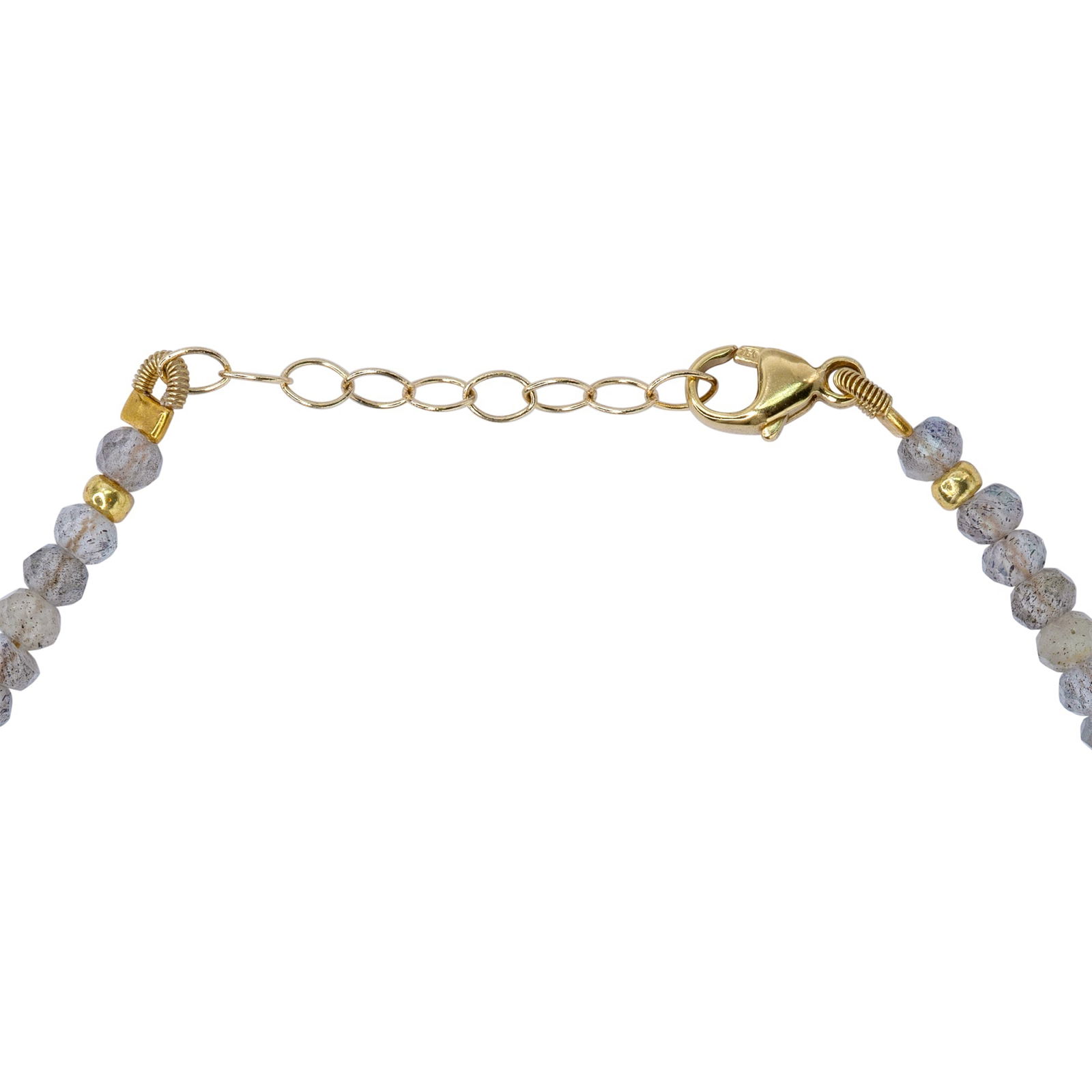 Labradorite Bracelet 14K Gold - 4