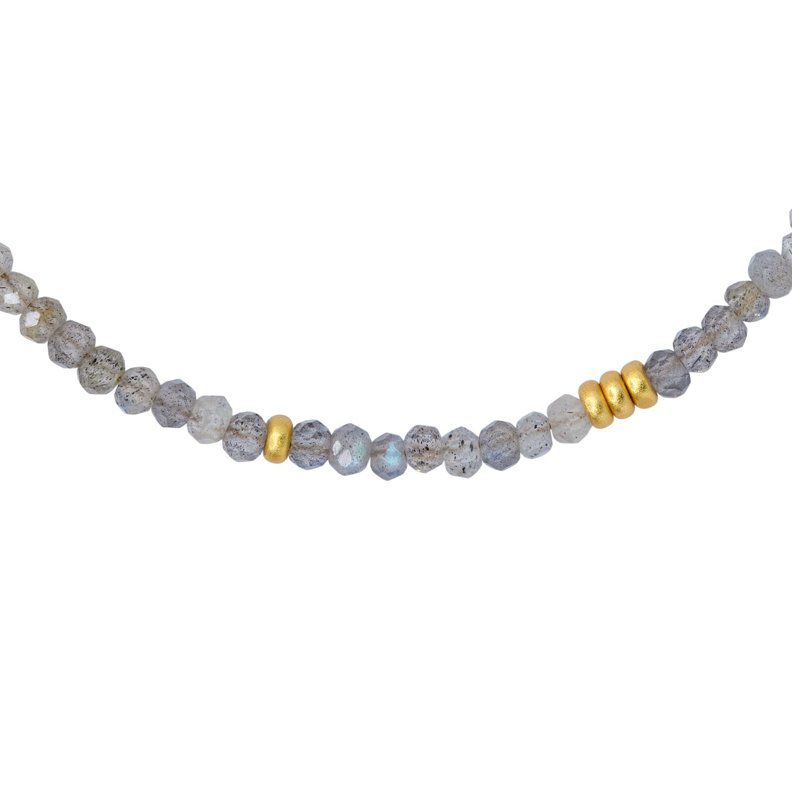 Labradorite Bracelet 14K Gold - 5