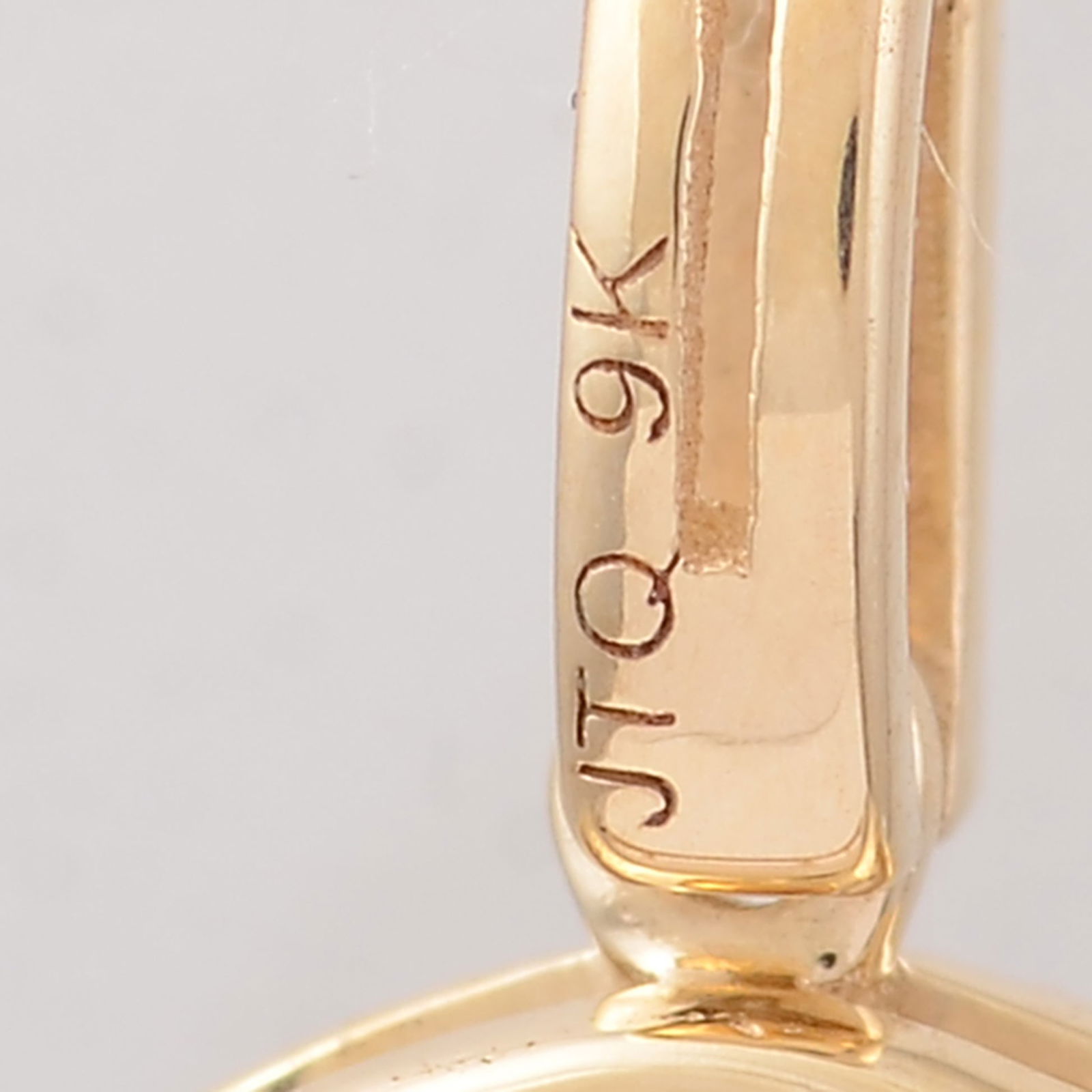 3.25 Ct Oval Tourmaline 9K Gold Pendant - 5