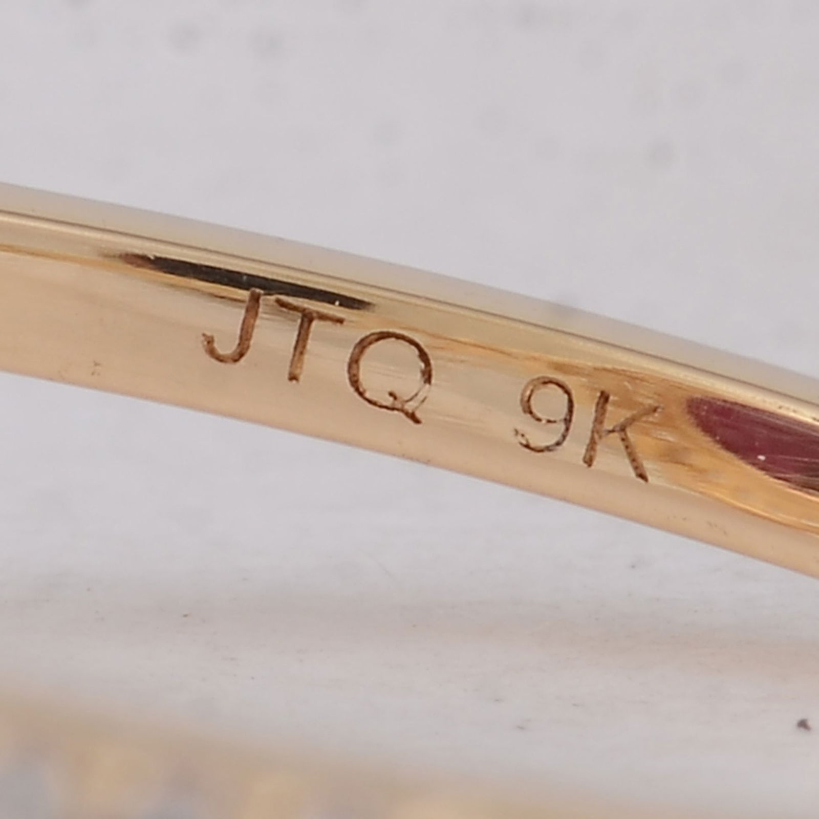 2.96 Ct Round Ruby 9K Gold Ring - 5