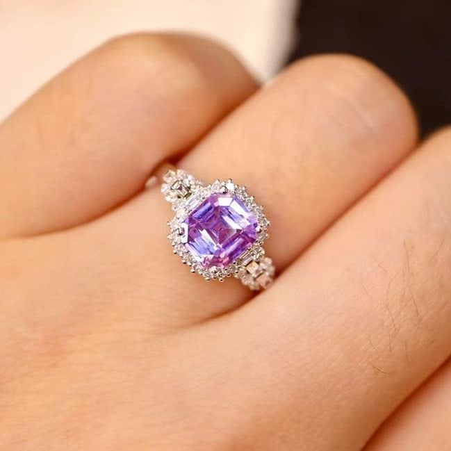 14K GOLD 2.42 CTW NATURAL SAPPHIRE & DIAMOND RING - 3