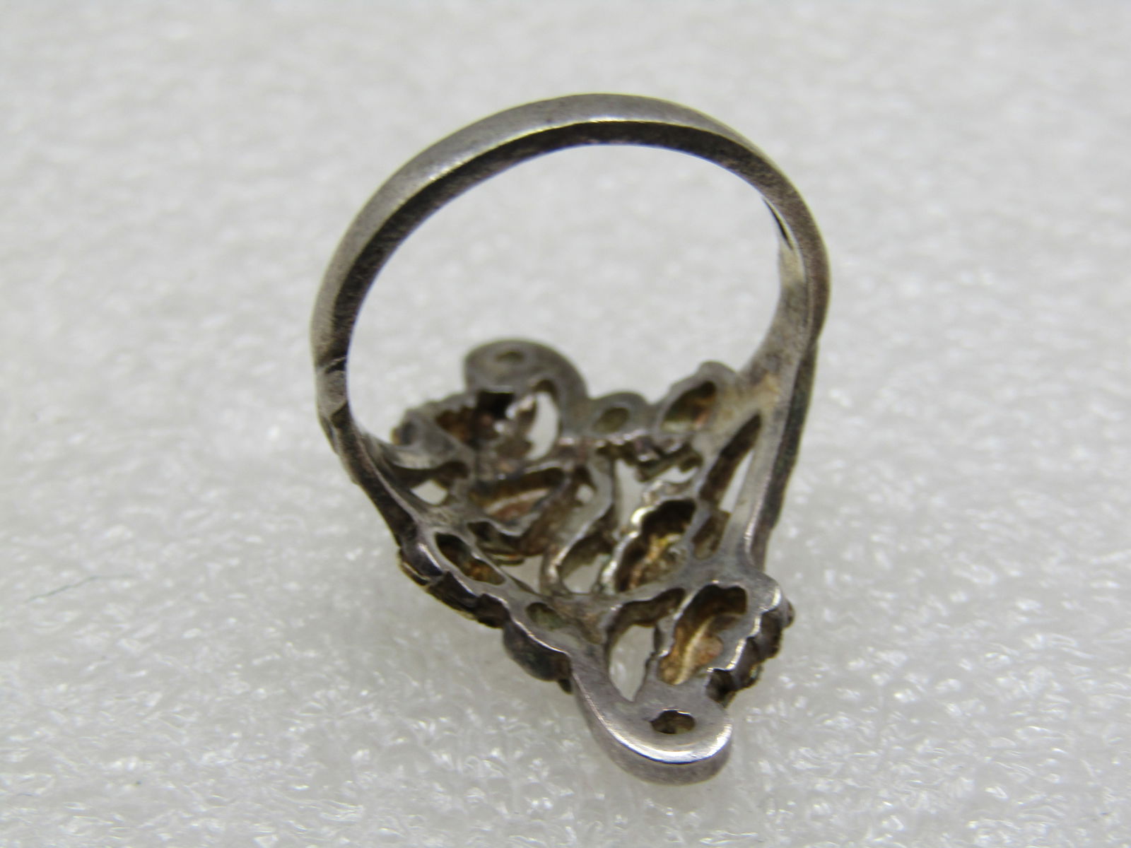 Vintage 10kt & Sterling Black Hills Gold Ring, Sz. 8, - 6