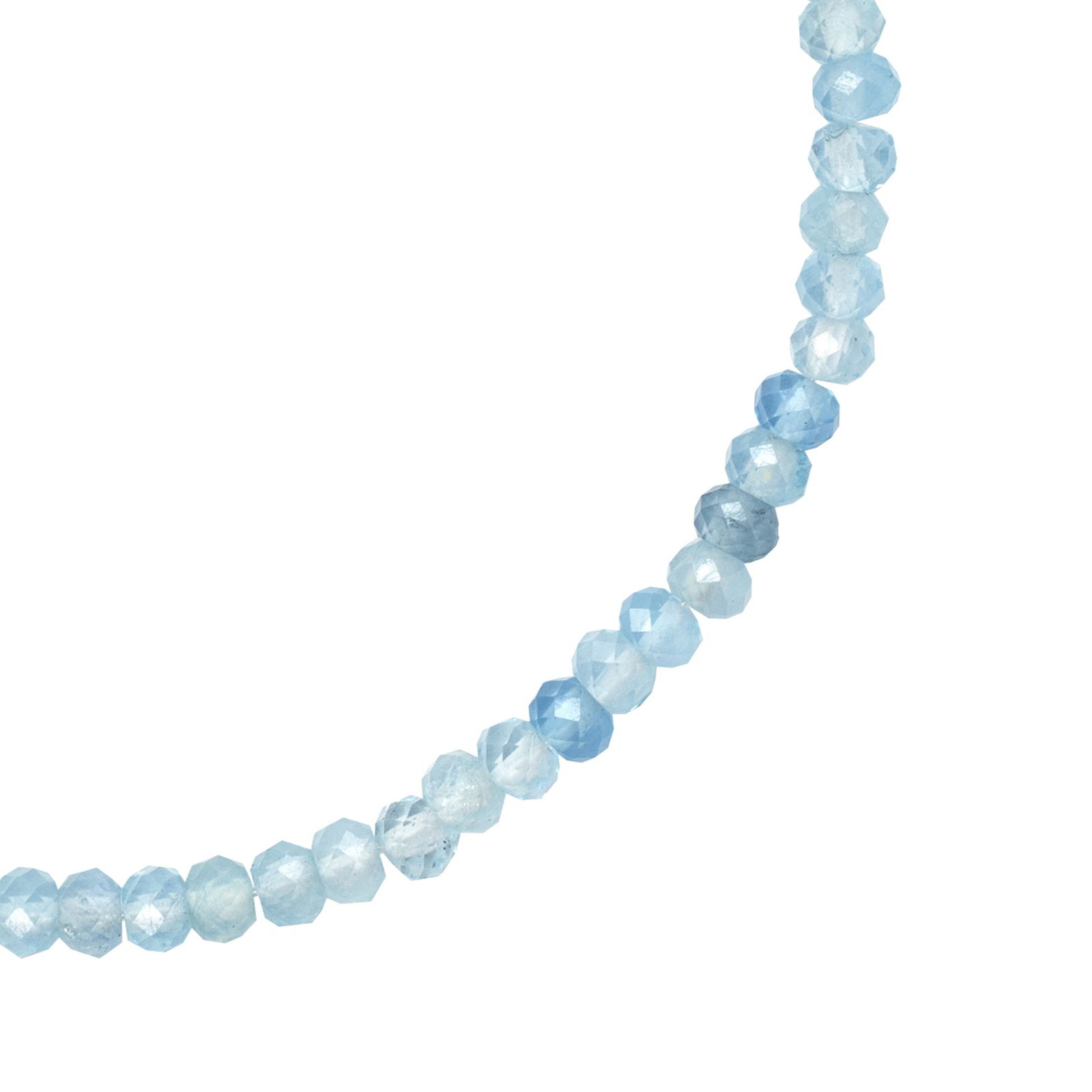 Aquamarine 14K Gold Bracelet - 3