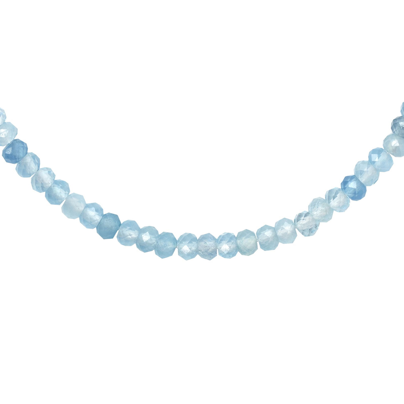 Aquamarine 14K Gold Bracelet - 4