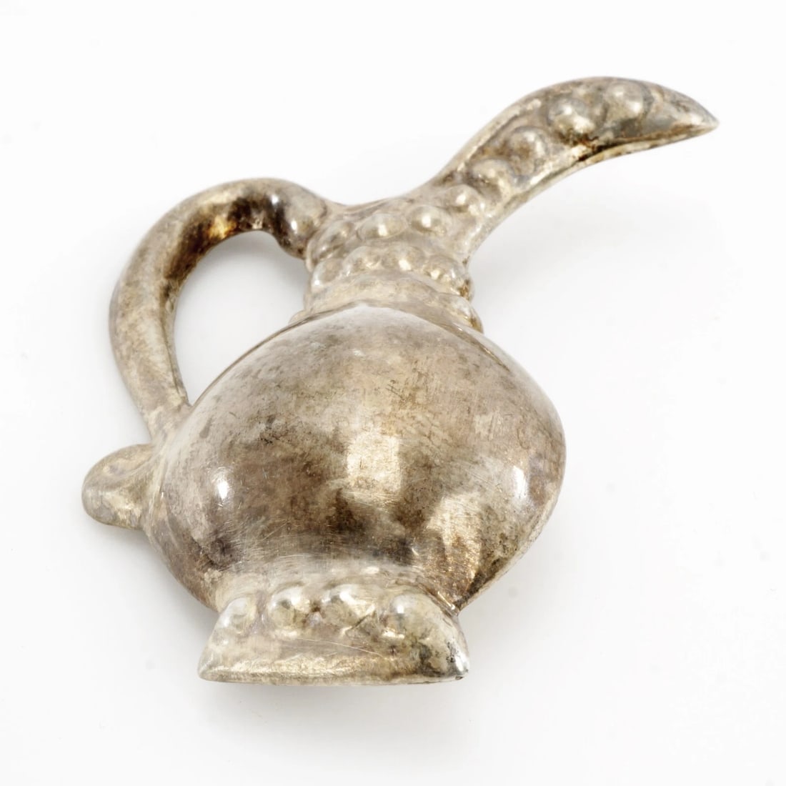 Large Mexican Silver Pin/Brooch - 6