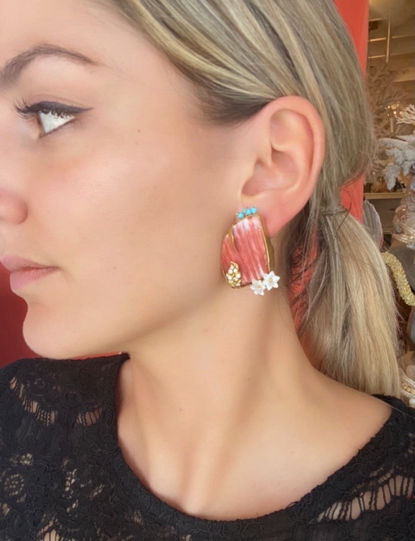 Spondilius Shell Earrings - 3