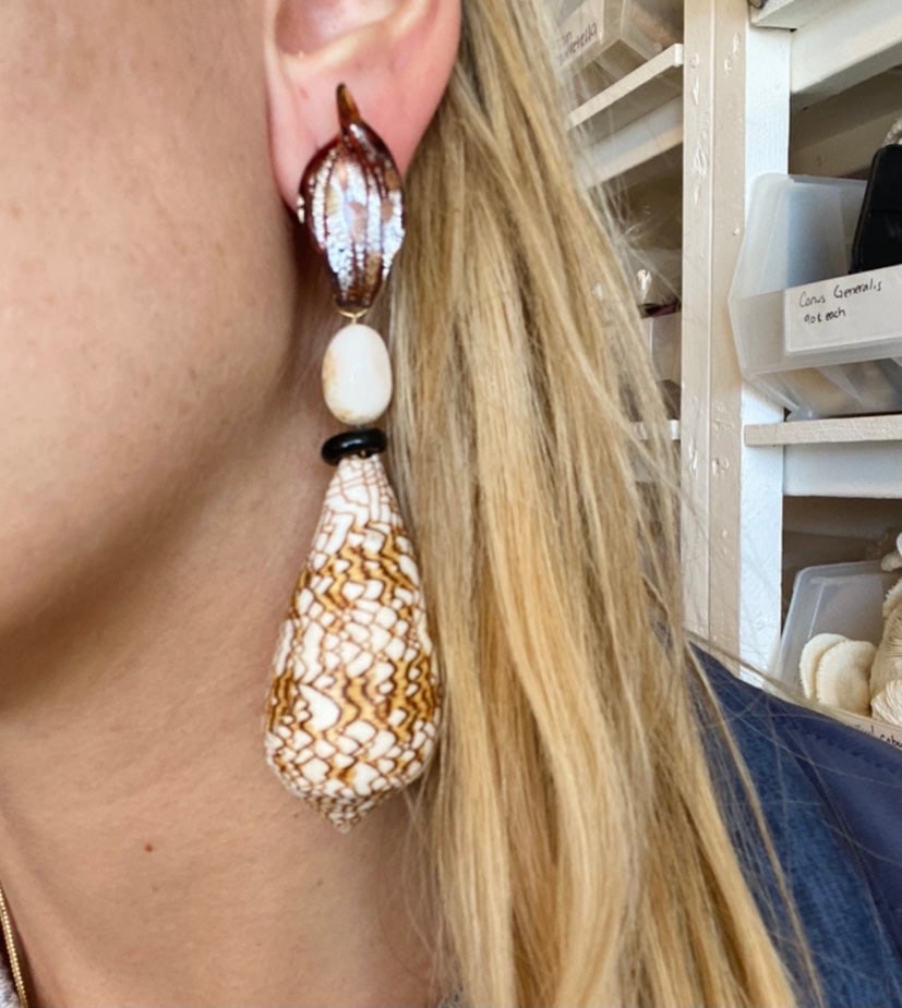 Venetian Glass Earrings - 3