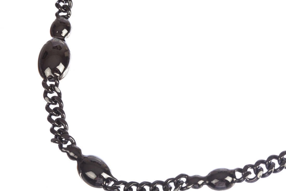 Givenchy Headlight Rhinestone Flapper Necklace - 5