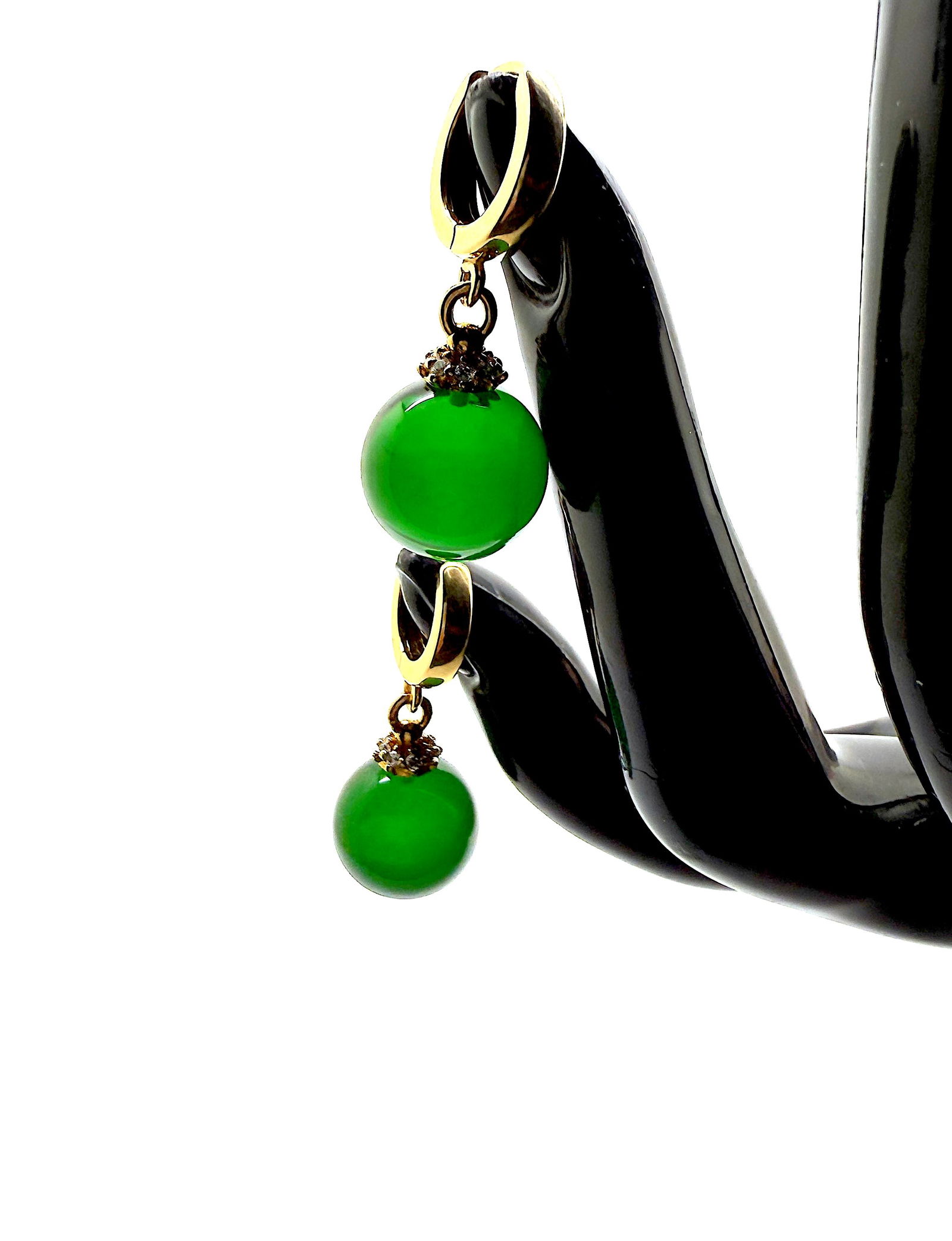 Alluring Amber Earrings - 5