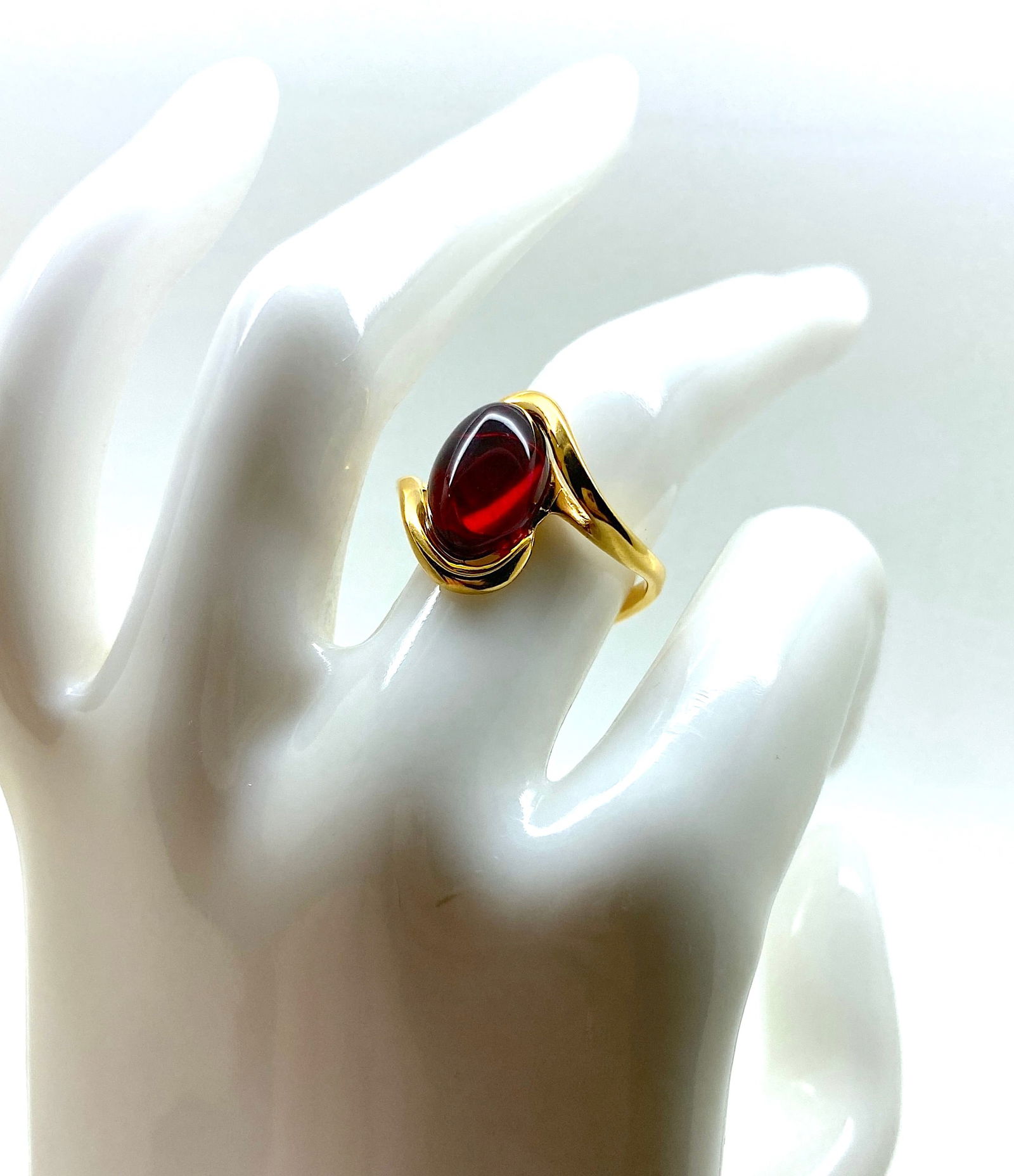 Fascinating Amber Ring - 5
