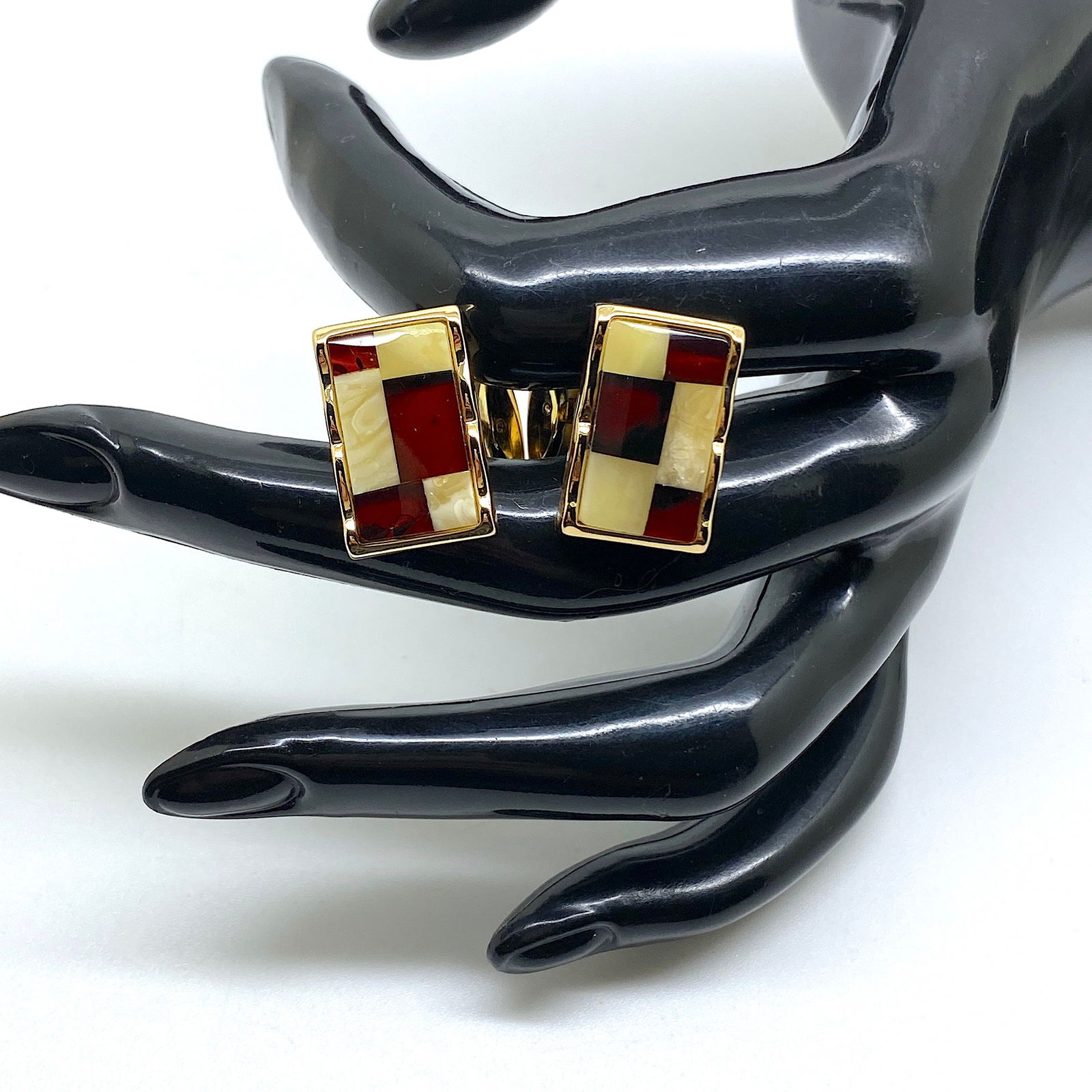 Marvellous Amber Cufflinks - 2