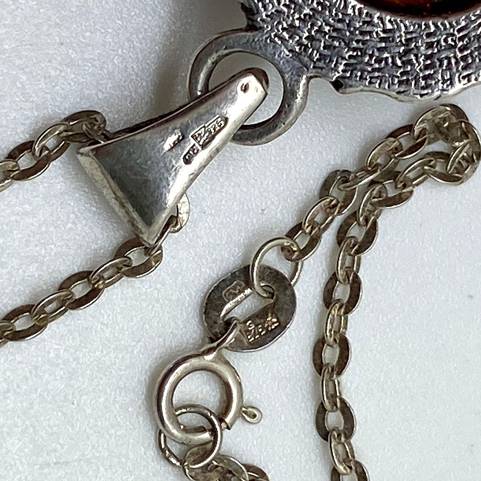 Antique Amber Pendant - 4