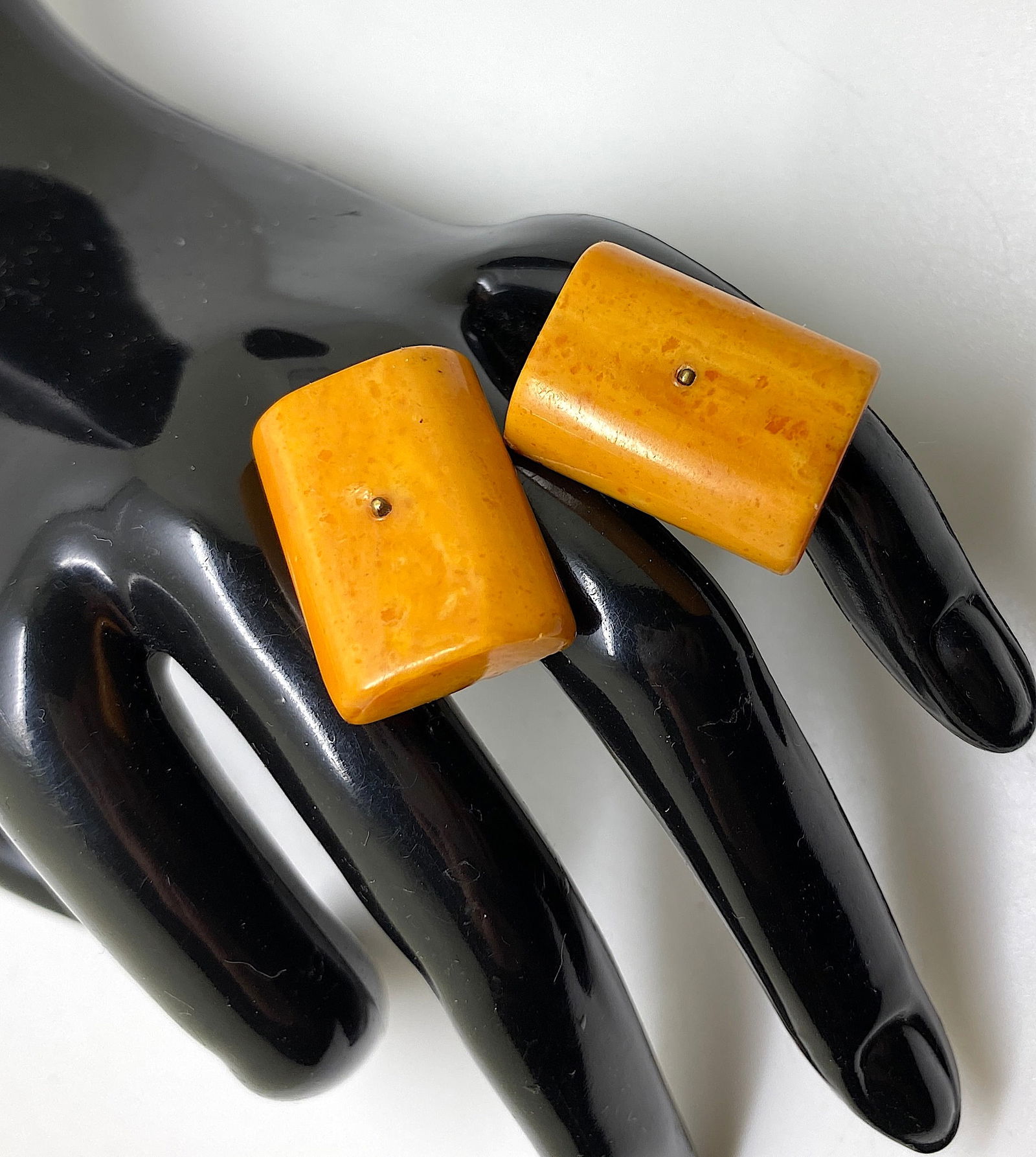 Exquisite Amber Cufflinks - 2