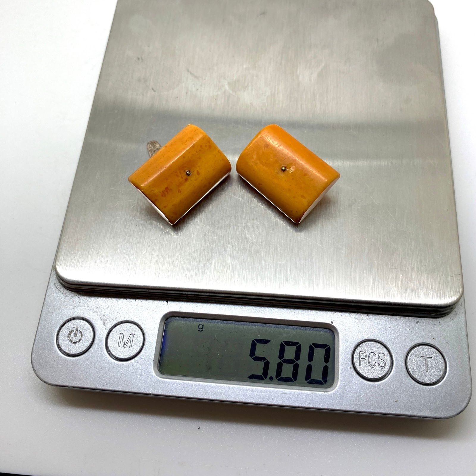 Exquisite Amber Cufflinks - 7